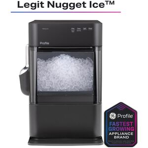 GE Profile 11 in. Smart Ice Maker with 3 lb. Ice Storage, Auto Defrost & Digital Control - Carbon Black, , hires