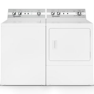 Speed Queen TC5 26 in. 3.2 cu. ft. Top Load Washer with Agitator & Classic Clean - White, White, hires