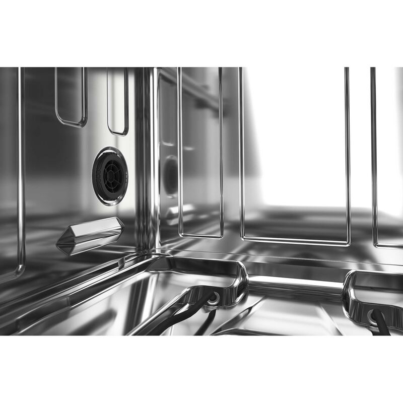 KitchenAid 24 in. Built-In Dishwasher with Front Control, 39 dBA Sound Level, 13 Place Settings, 5 Wash Cycles & Sanitize Cycle - Stainless Steel with PrintShield Finish, Stainless Steel with PrintShield Finish, hires