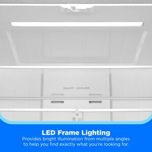 Midea 36 in. 26.5 cu. ft. Smart Counter Depth French Door Refrigerator with Internal Water Autofill Pitcher - Stainless Steel, , hires