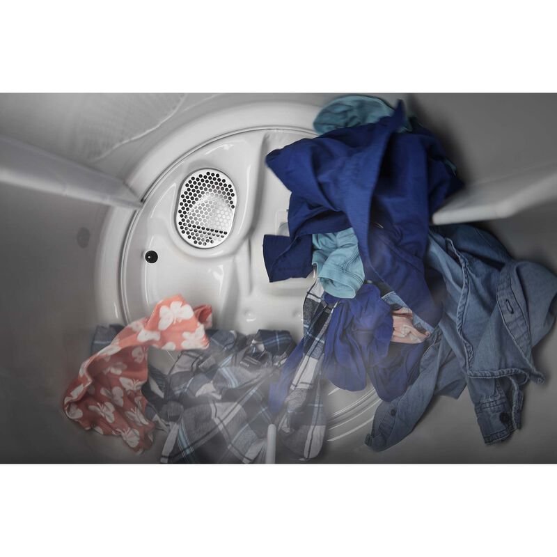 Maytag 29 in. 7.0 cu. ft. Front Load Gas Dryer with 10 Dryer Programs, 4 Dry Options & Wrinkle Care - White, White, hires