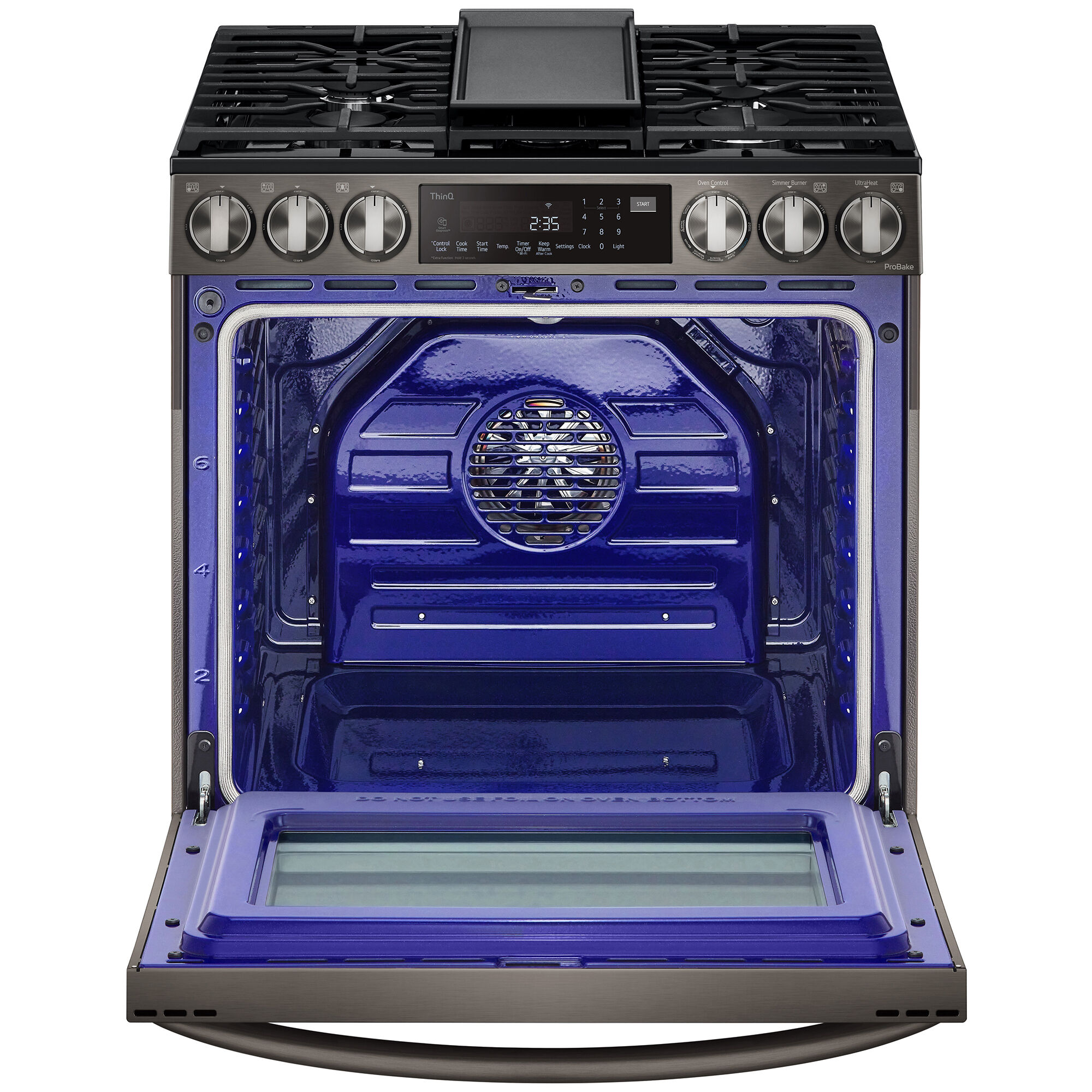 Gas range with convection oven new arrivals