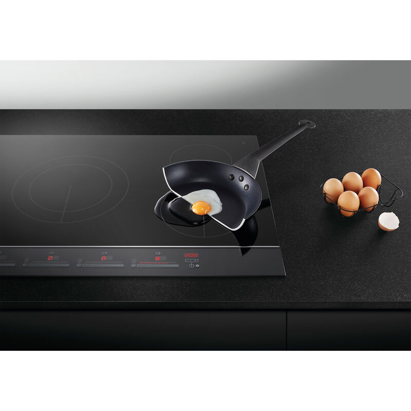 Fisher & Paykel Series 7 36 in. 5-Burner Induction Cooktop with Simmer Burner & Power Burner - Black Glass, , hires