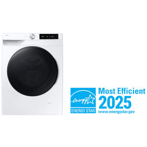 Samsung 24 in. 2.5 cu. ft. Smart Stackable Front Load Washer with Vibration Reduction Technology+, Sanitize & Steam Wash Cycle - White, , hires