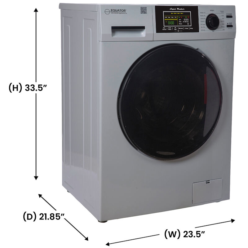 Equator 24 in. 1.6 cu. ft. Front Load Washer with Winterize, Allergen, Pet & Sanitize Cycle