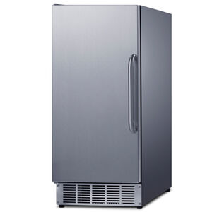 Summit 15 in. Built-In Undercounter Outdoor Commercial-Use Ice Maker with 25 lb. Ice Storage, Auto-Defrost & Digital Control - Stainless Steel, , hires
