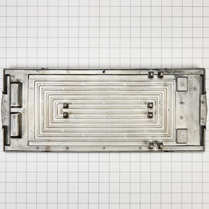 Whirlpool Gas Range Die-Cast Aluminum Griddle with Non-Stick Surface, Recessed Drain Channels & 2-Divided Grease Wells - Black, , hires