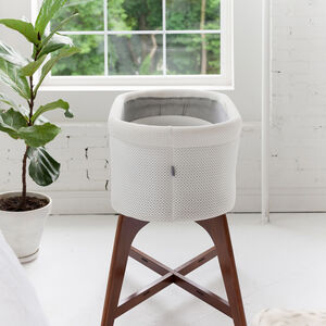 TruBliss Evi Smart Bassinet - White, White, hires