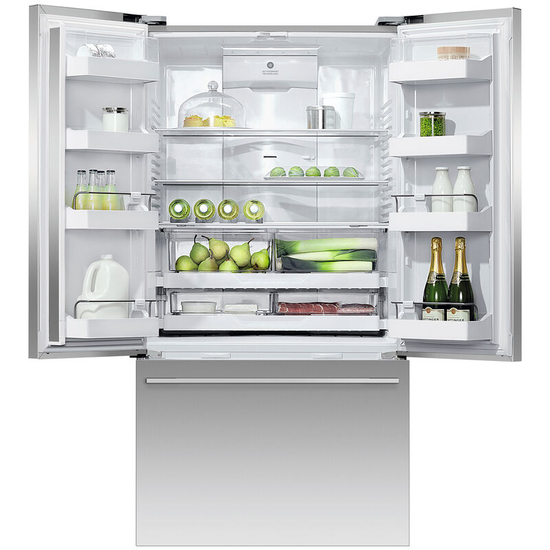 Fisher & Paykel Series 7 36 in. 20.1 cu. ft. Smart Counter Depth French Door Refrigerator with Water Dispenser - Stainless Steel, , hires