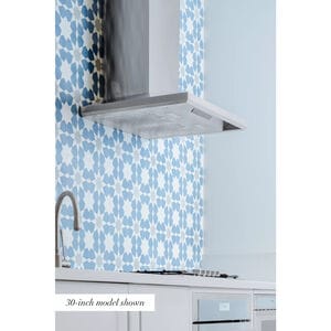 Thermador Masterpiece Series 36 in. Smart Convertible Chimney Style Range Hood with 600 CFM, 4 Fan Speeds & 2 LED Lights - Stainless Steel, , hires