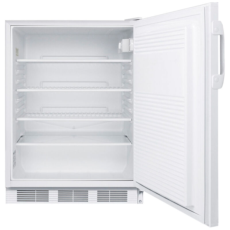 Summit AccuCold 24 in. 5.5 cu. ft. ADA Compliant Undercounter Refrigerator - White, , hires