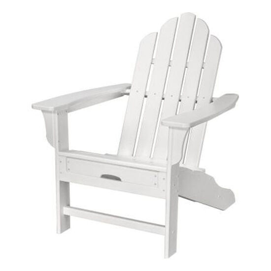 Chair with sales attached ottoman