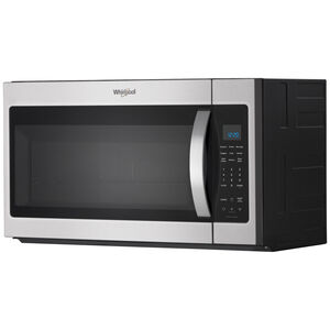 Whirlpool 30 in. 1.9 cu. ft. 1000W Over-the-Range Microwave with 300 CFM & Sensor Cooking - Stainless Steel, , hires