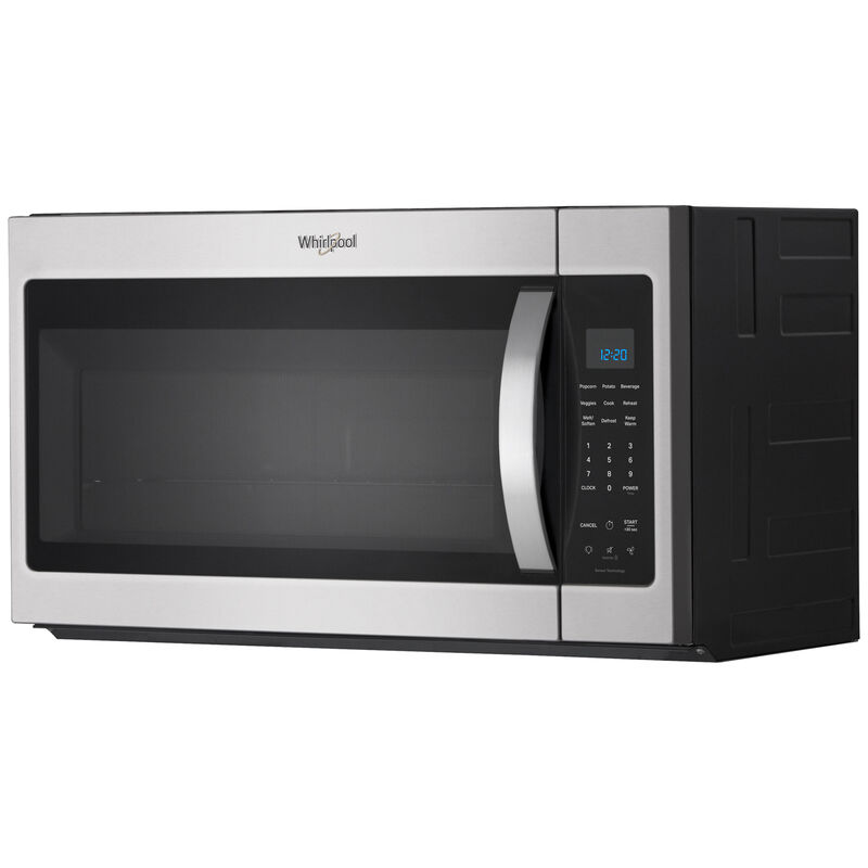 Whirlpool 30 in. 1.9 cu. ft. 1000W Over-the-Range Microwave with 300 CFM & Sensor Cooking - Stainless Steel, , hires