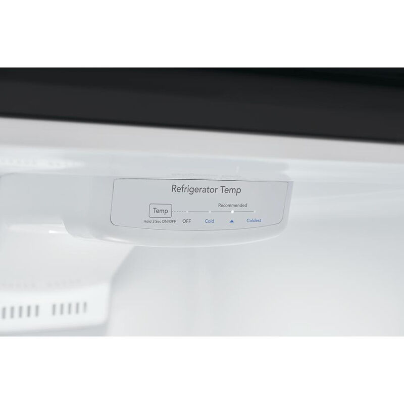 Frigidaire 24 in. 10.1 cu. ft. Counter Depth Garage Ready Top Freezer Refrigerator - Black, Black, hires