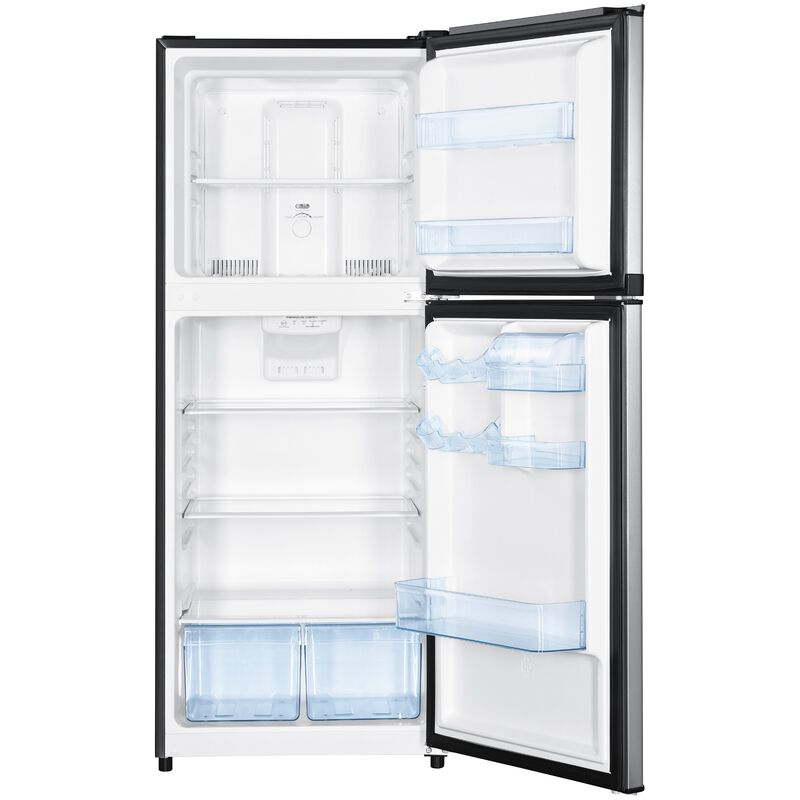Avanti 24 in. 10 cu. ft. Counter Depth Top Freezer Refrigerator - Stainless Steel, , hires