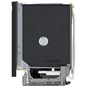 Bosch 300 Series 24 in. Front Control Smart Dishwasher with 46 dBa Sound Level, 3rd-Rack, PureDry & Pocket - Black, , hires