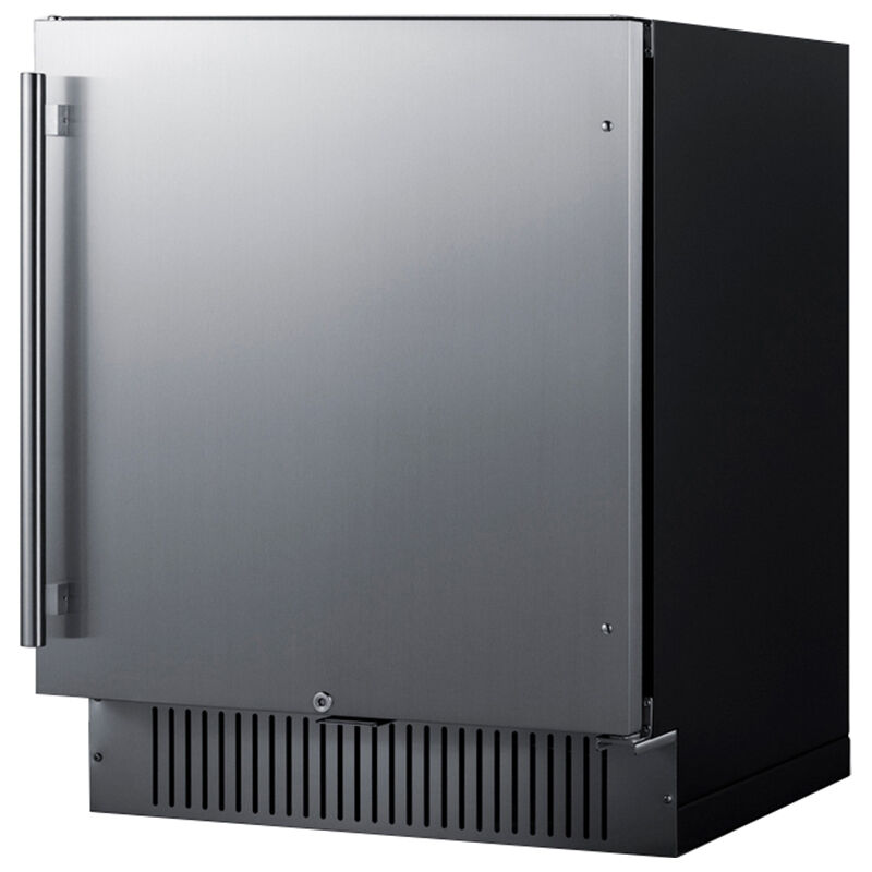Summit 27 in. 4.9 cu. ft. Outdoor Undercounter Refrigerator - Stainless Steel, , hires