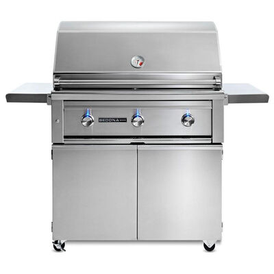 Sedona by Lynx 36 in. 3-Burner Liquid Propane Gas Grill with Sear Burner - Stainless Steel | L600PSFLP