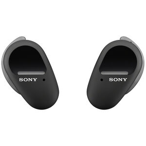 Sony - WF-SP800N/B True Wireless Noise-Cancelling In-Ear Headphones - Black, , hires