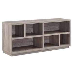 Hudson & Canal Bowman TV Stand - Gray Oak, , hires