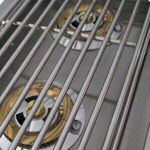 XO Performance 13 in. Liquid Propane Twin Side Burner - Stainless Steel, , hires