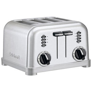 Cuisinart Extra-Wide Slot 4-Slice Toaster - Stainless Steel, , hires