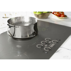 Monogram 30 in. 4-Burner Smart Induction Cooktop with Power Burner - Silver, , hires
