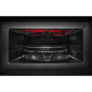 JennAir Noir 27 in. 5.7 cu. ft. Speed Electric Microwave/Wall Oven Combo with Standard Convection & Sensor Cooking - Floating Glass Black, , hires