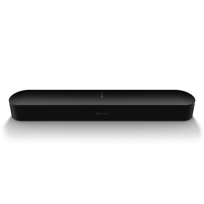 Sonos Beam 2 Channels Dolby Atmos Smart Sound Bar with Wireless Subwoofer (Sold-Separately) - Black | BEAM2US1BLK