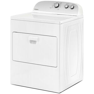Whirlpool 29 in. 7.0 cu. ft. Electric Dryer with AutoDry Drying System - White, , hires