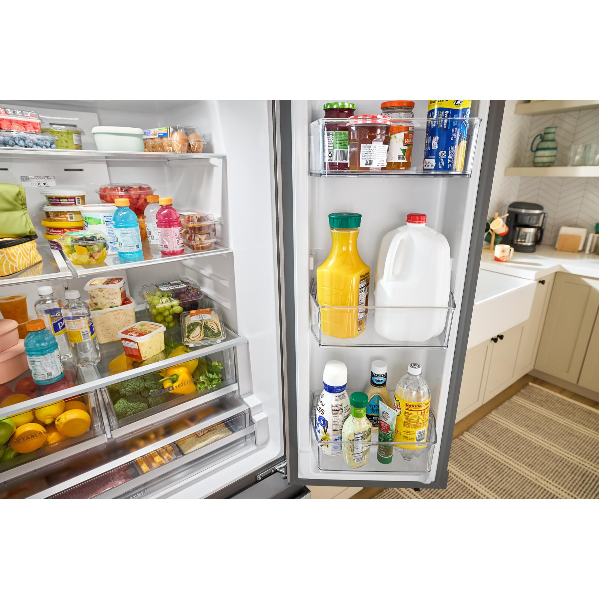 Whirlpool 36 in 30.5 cu. ft. French Door Refrigerator with Ice