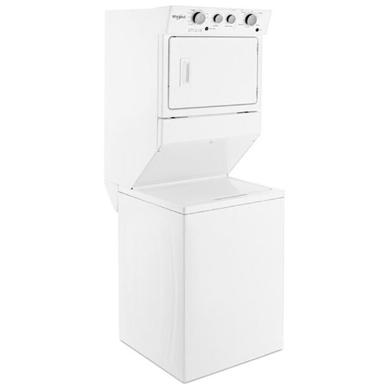 Whirlpool 27 in. Laundry Center with 3.5 cu. ft. Washer with 9 Wash Programs & 5.9 cu. ft. Gas Dryer & 4 Dryer Programs - White, , hires
