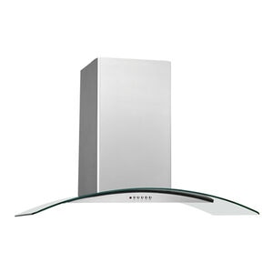 Frigidaire 30" Chimney Style Range Hood with 3 Speed Settings, 400 CFM, Convertible Venting & 2 Halogen Lights - Stainless Steel, , hires