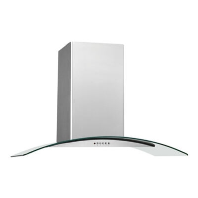 Frigidaire 30" Chimney Style Range Hood with 3 Speed Settings, 400 CFM, Convertible Venting & 2 Halogen Lights - Stainless Steel | FHWC3060LS