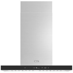 Dacor 42 in. Chimney Style Smart Range Hood with 4 Speed Settings, 1200 CFM & 2 LED Lights - Silver Stainless, , hires