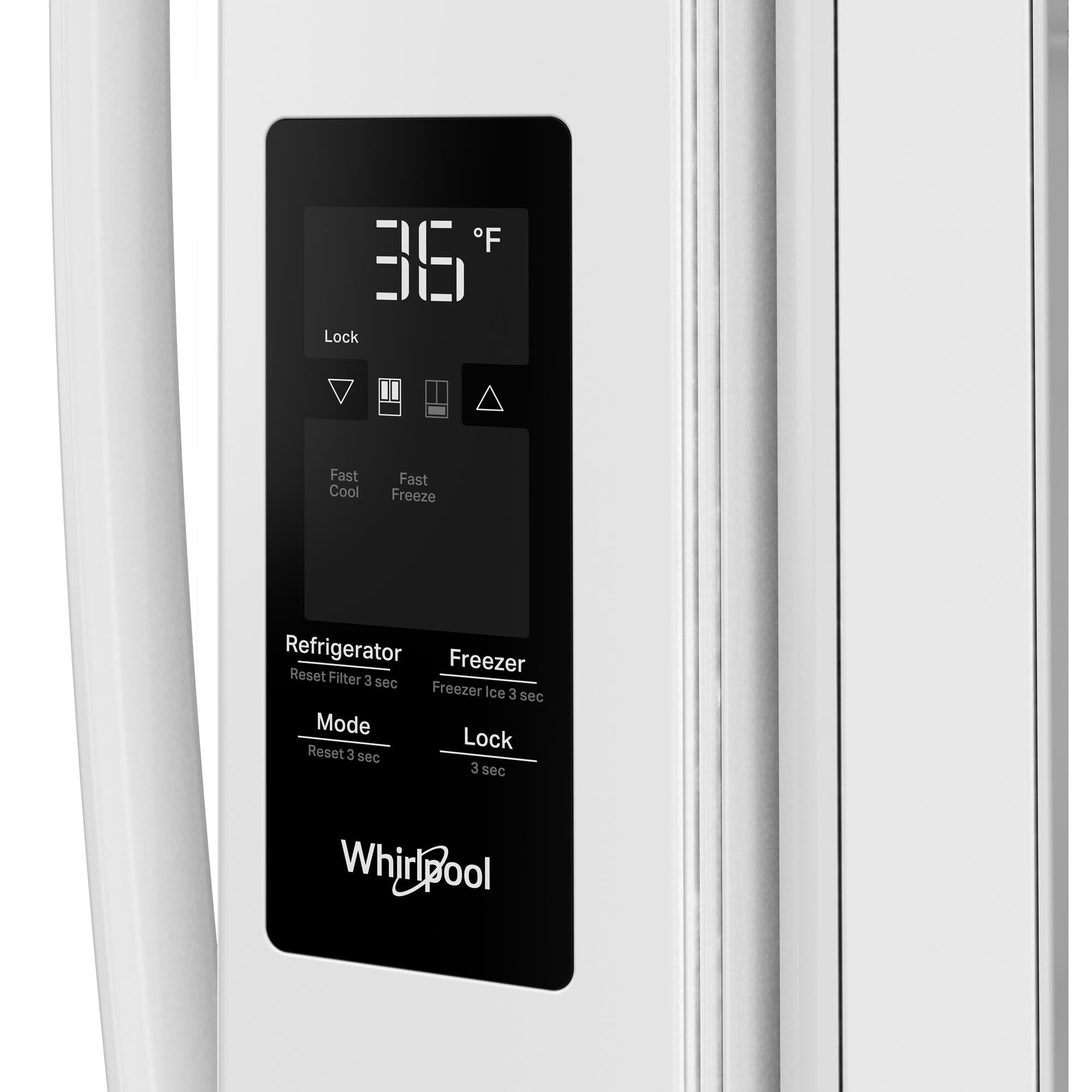 Whirlpool 36 in 30.5 cu. ft. French Door Refrigerator with Ice