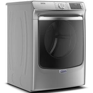 Maytag 27 in. 7.3 cu. ft. Smart Stackable Electric Dryer with Extra Power Button, Industry-Exclusive Extra Moisture Sensor, Sanitize & Steam Cycle - Metallic Slate, Metallic Slate, hires