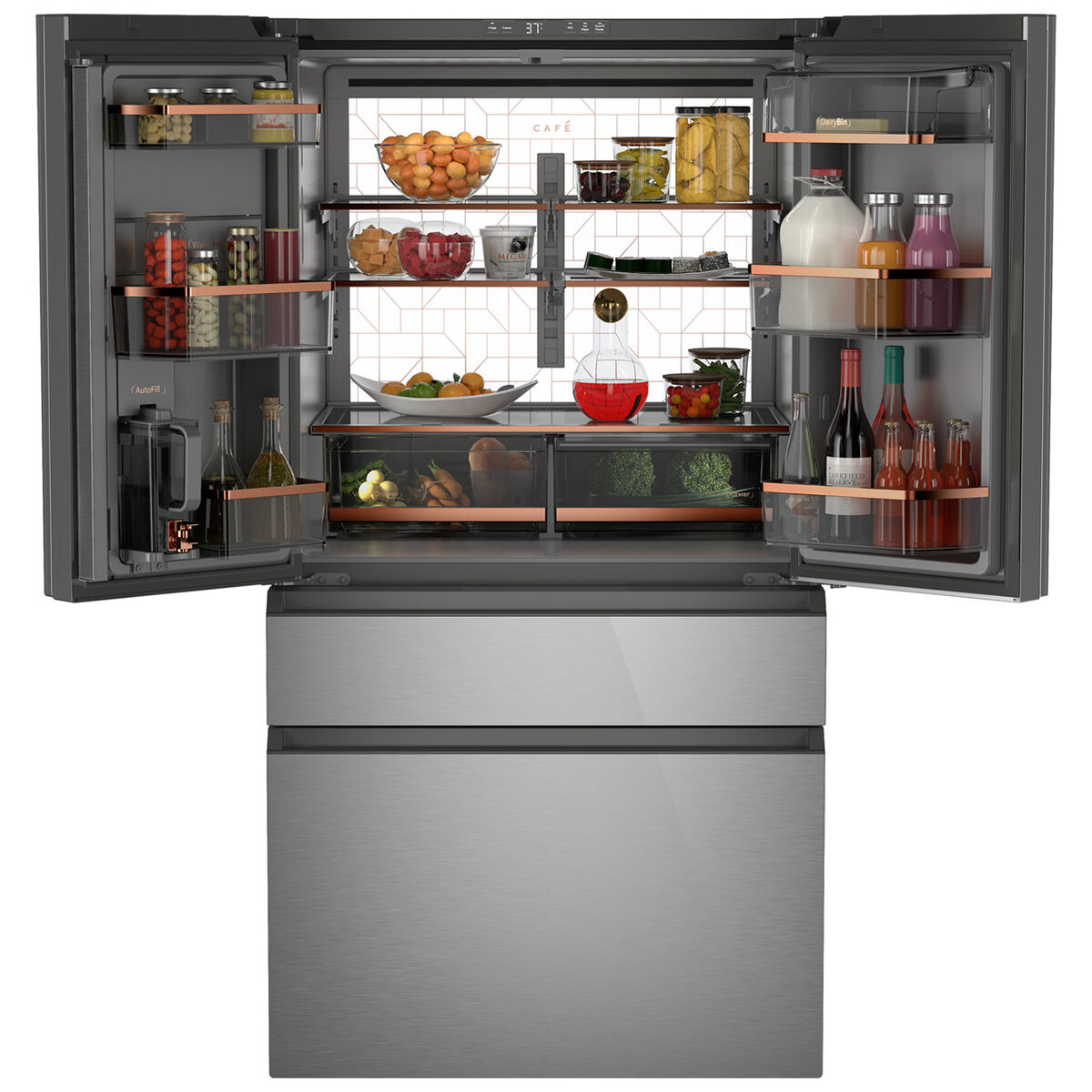 【apple】ジェフ　ド　ブルージュ　パテドフリュイ　840グラム Cafe 36 in. 23.2 cu. ft. Smart Counter Depth 4-Door French Door