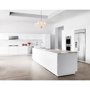 Signature Kitchen Suite 30 in. 5-Burner Smart Natural Gas Cooktop with Griddle, Simmer Burner & Power Burner - Stainless Steel, , hires