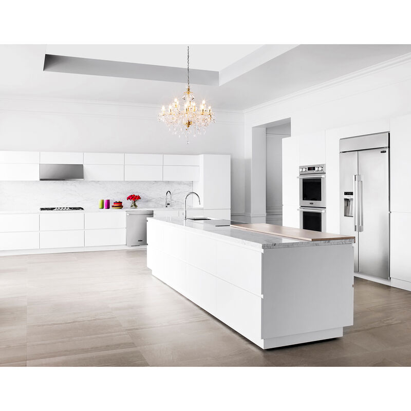 Signature Kitchen Suite 30 in. 5-Burner Smart Natural Gas Cooktop with Griddle, Simmer Burner & Power Burner - Stainless Steel, , hires