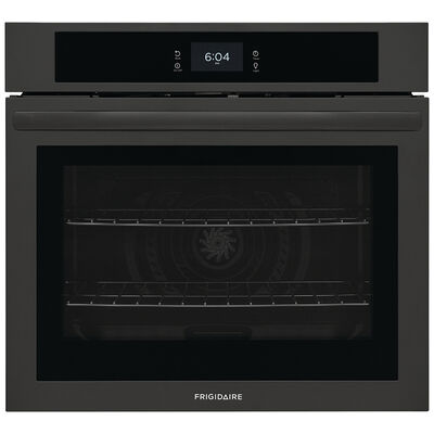 Frigidaire 30" 5.3 Cu. Ft. Electric Wall Oven with Standard Convection & Self Clean - Black | FCWS3027AB