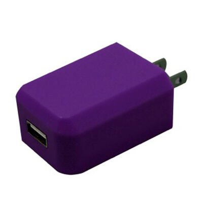 Wireless Gear USb 1 Amp AC Charger - Purple | BL1447