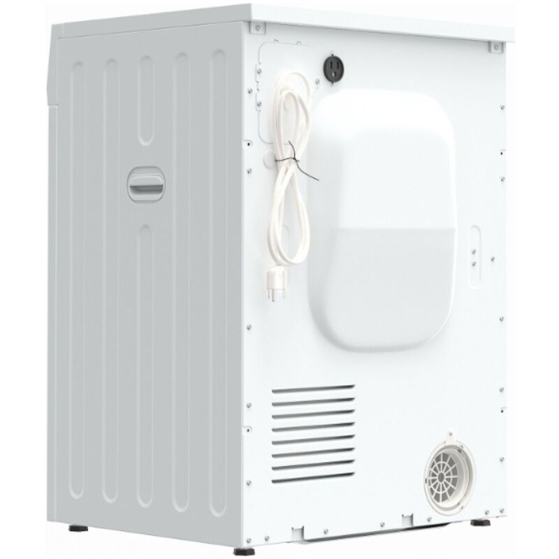 Equator Deluxe 24 in. 4.0 cu. ft. Stackable Electric Dryer with Sensor Dry, Sanitize & Steam Cycle - White, , hires