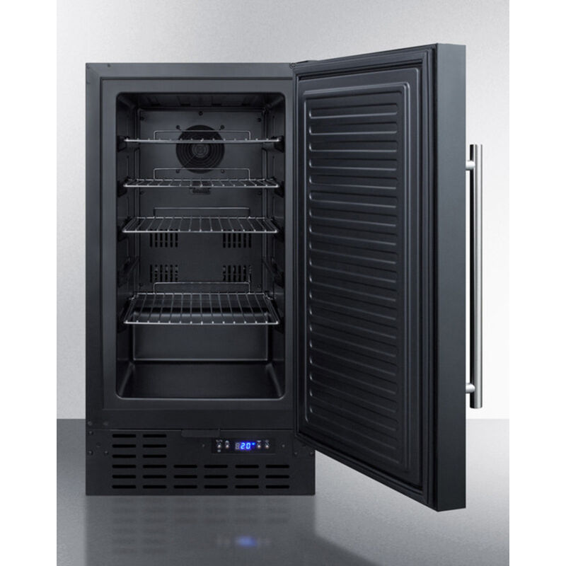 Summit 18 in. 2.7 cu. ft. Built-in Frost Free Compact Upright