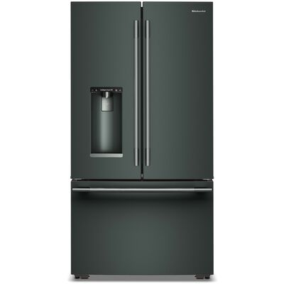 KitchenAid 36 in. 23.1 cu. ft. Smart Counter Depth French Door Refrigerator with Ice & Water Dispenser - Juniper | KRFC636SJP