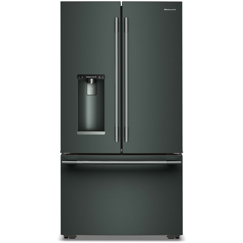 KitchenAid 36 in. 23.1 cu. ft. Smart Counter Depth French Door Refrigerator with Ice & Water Dispenser - Juniper, , hires