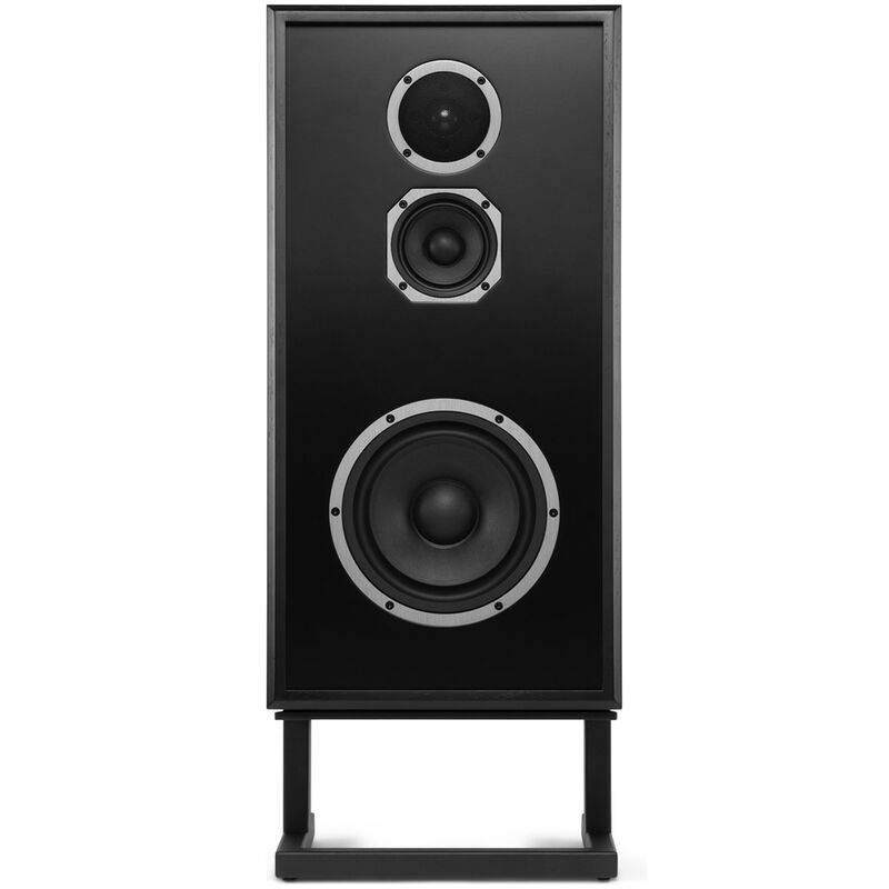 KLH Model Four 8" Three-Way Acoustic Suspension Loudspeaker System - Black Ash, , hires