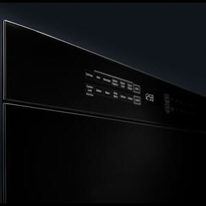 JennAir Noir 24 in. 1.2 cu. ft. 950W Drawer Microwave with Sensor Cooking - Floating Glass Black, , hires