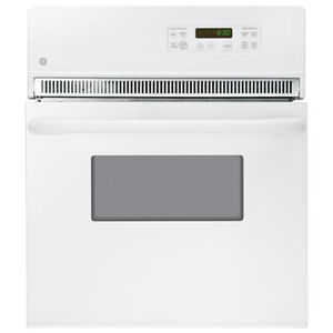 GE 24 in. 2.7 cu. ft. Electric Wall Oven With Self Clean - White, White, hires